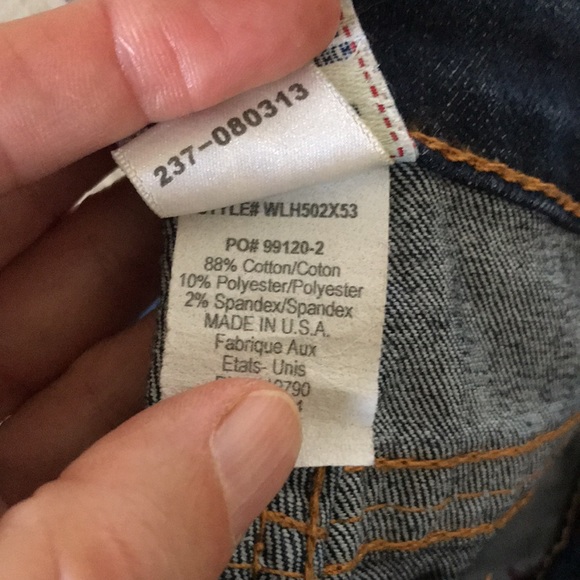 True Religion Straight Leg Jeans - Picture 5 of 5